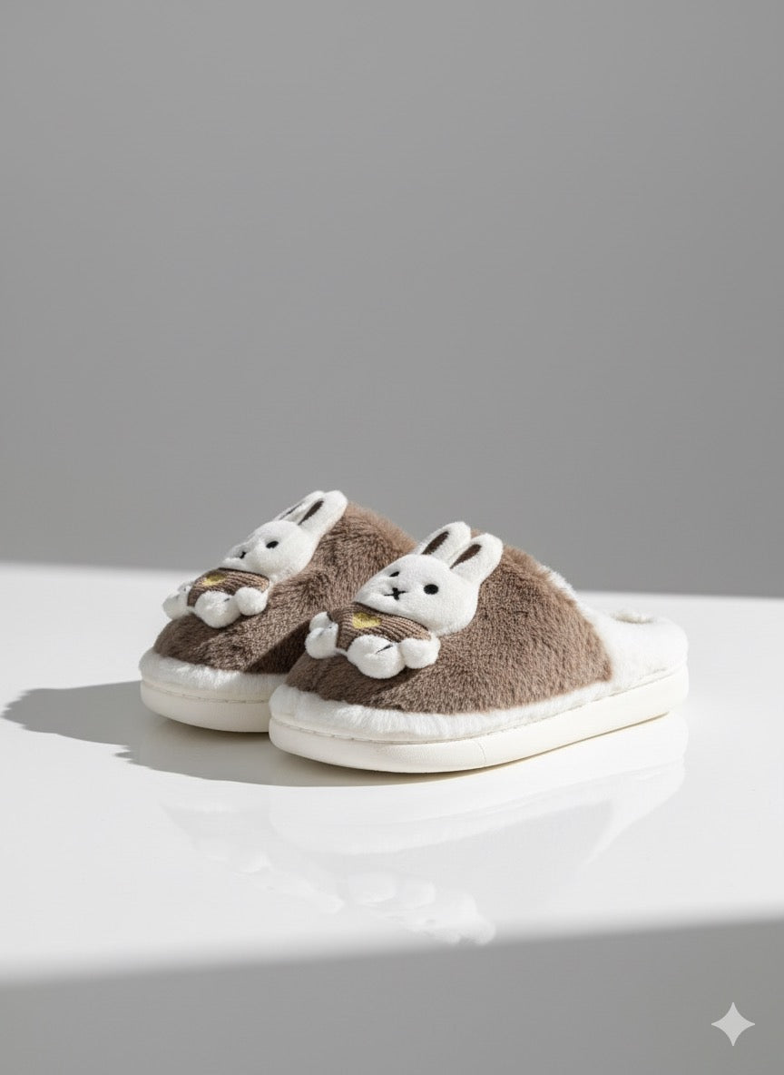 Fuzzy Sunny Slippers For Women