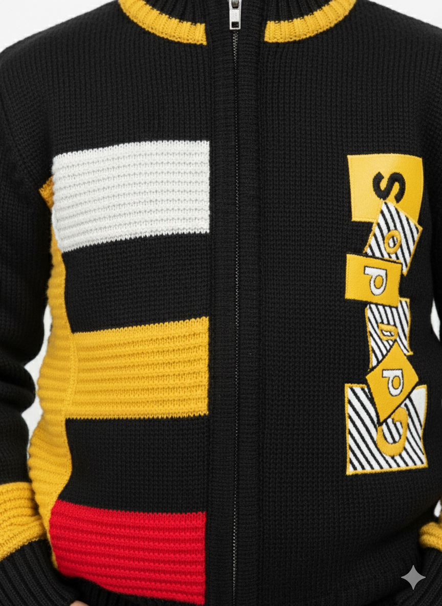 Full Sleeves, Zip Sweater For Boy