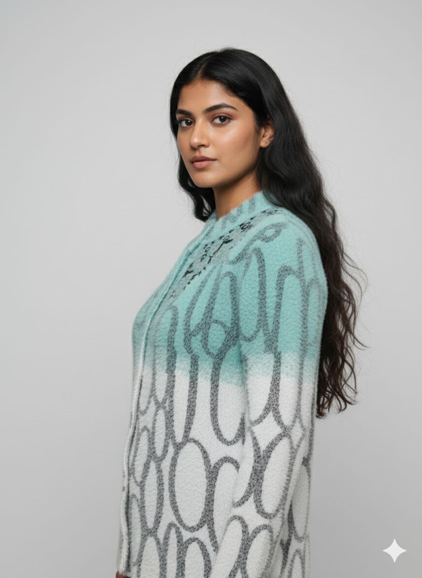 Women Soft Hair Wool Sweater