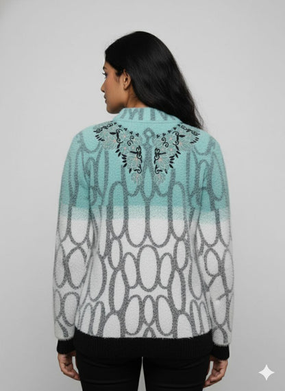 Women Soft Hair Wool Sweater