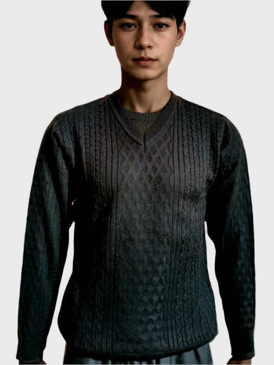 Mens V Neck Sweater