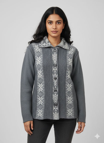 Women Soft Wool Sweater