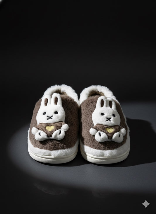 Fuzzy Sunny Slippers For Women