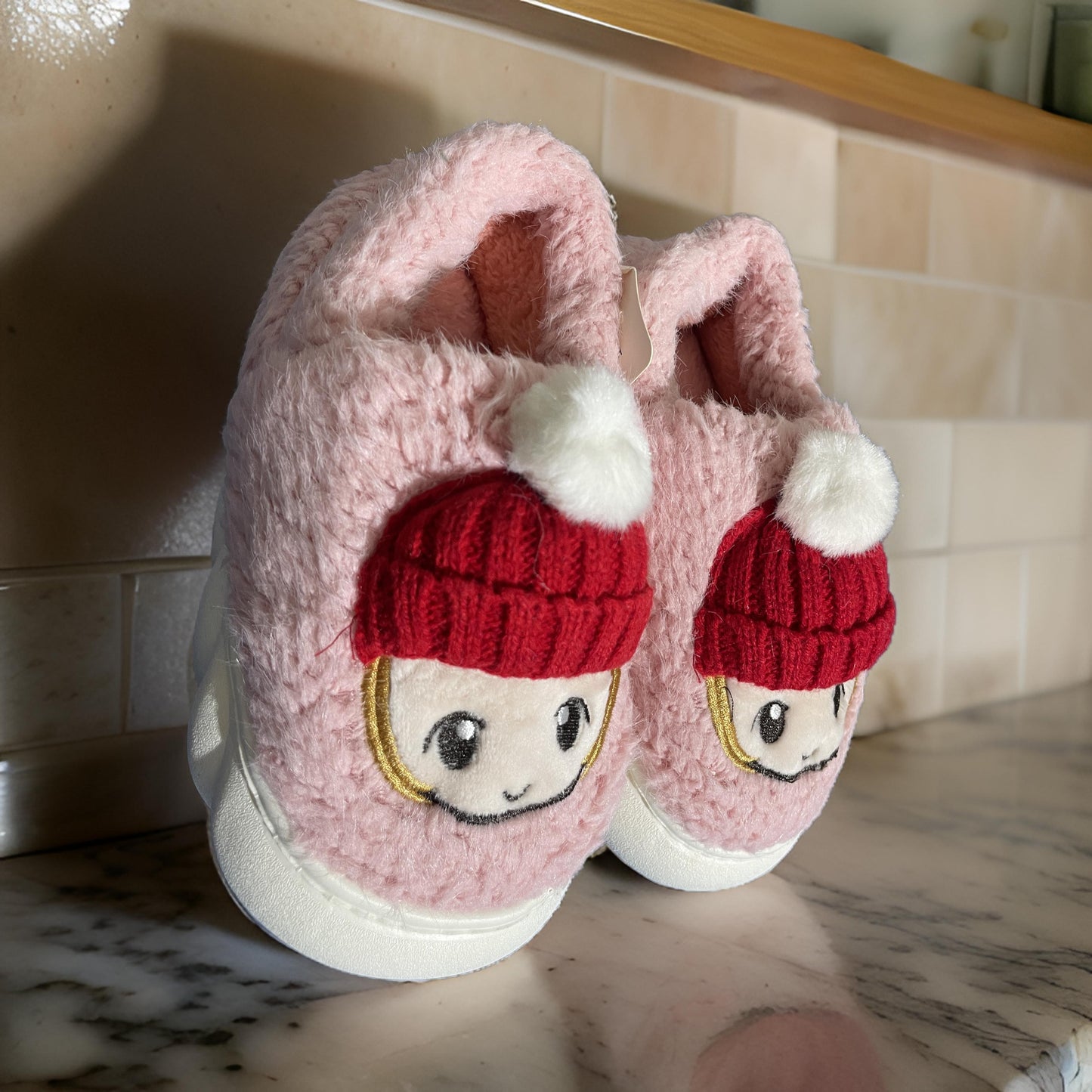 Kids Pure Woolen Comfy Slippers