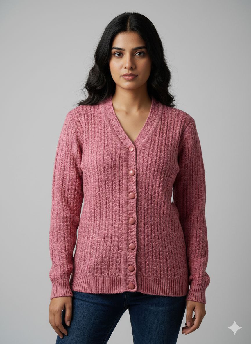 Women Soft Wool Sweater