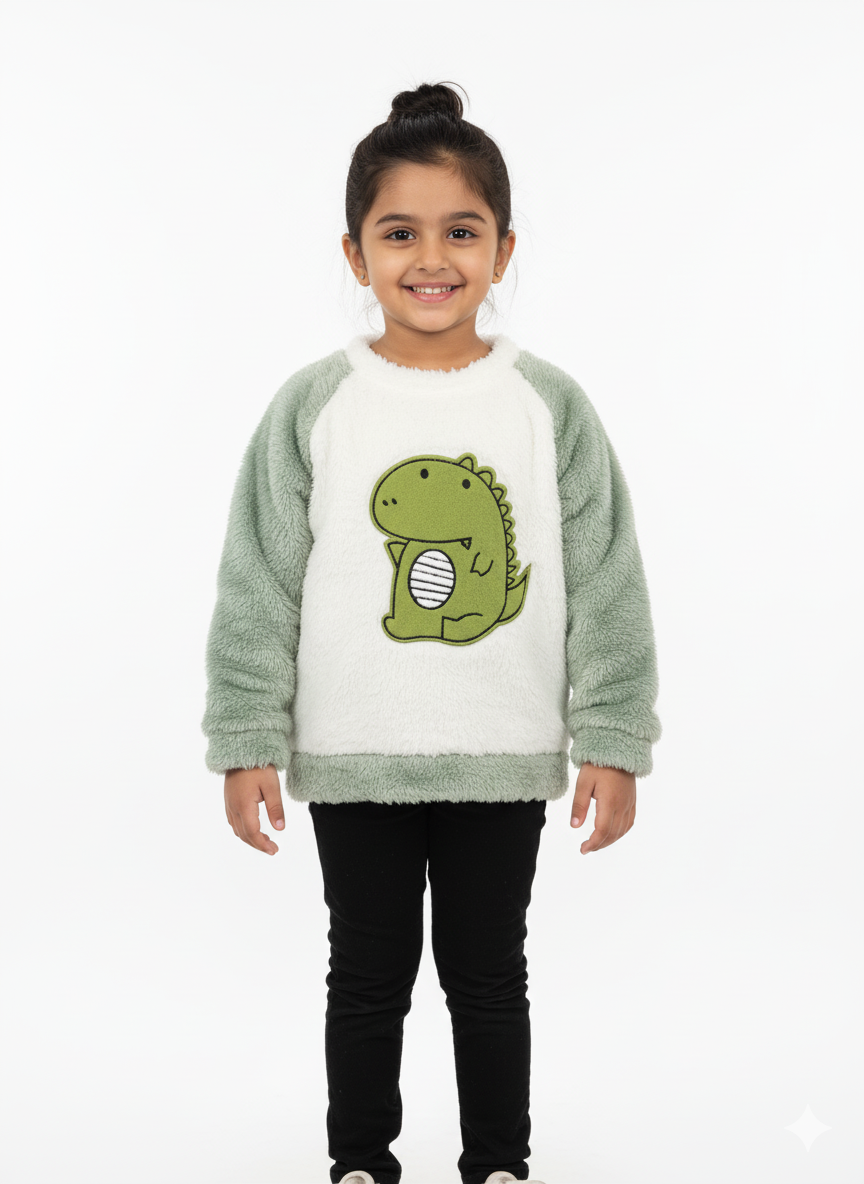 Plush Sweatshirt For Girl
