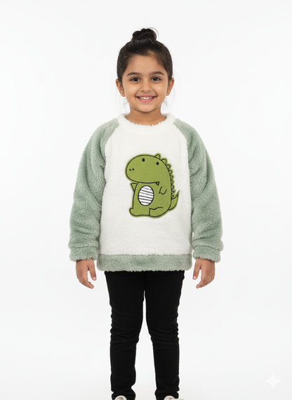 Plush Sweatshirt For Girl