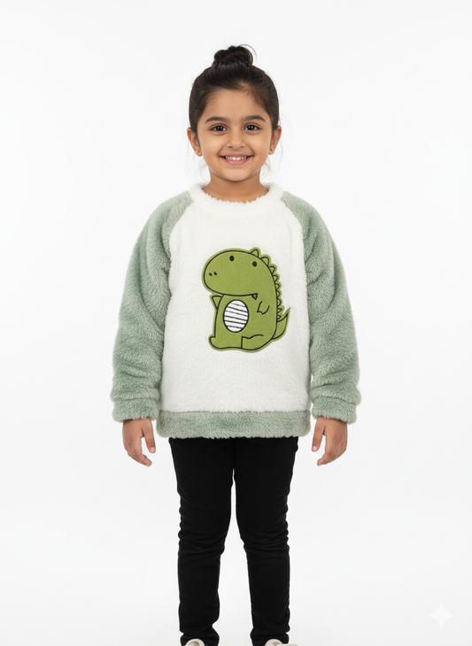 Plush Sweatshirt For Girl