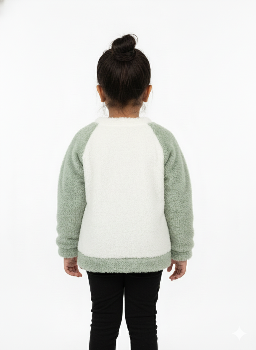 Plush Sweatshirt For Girl