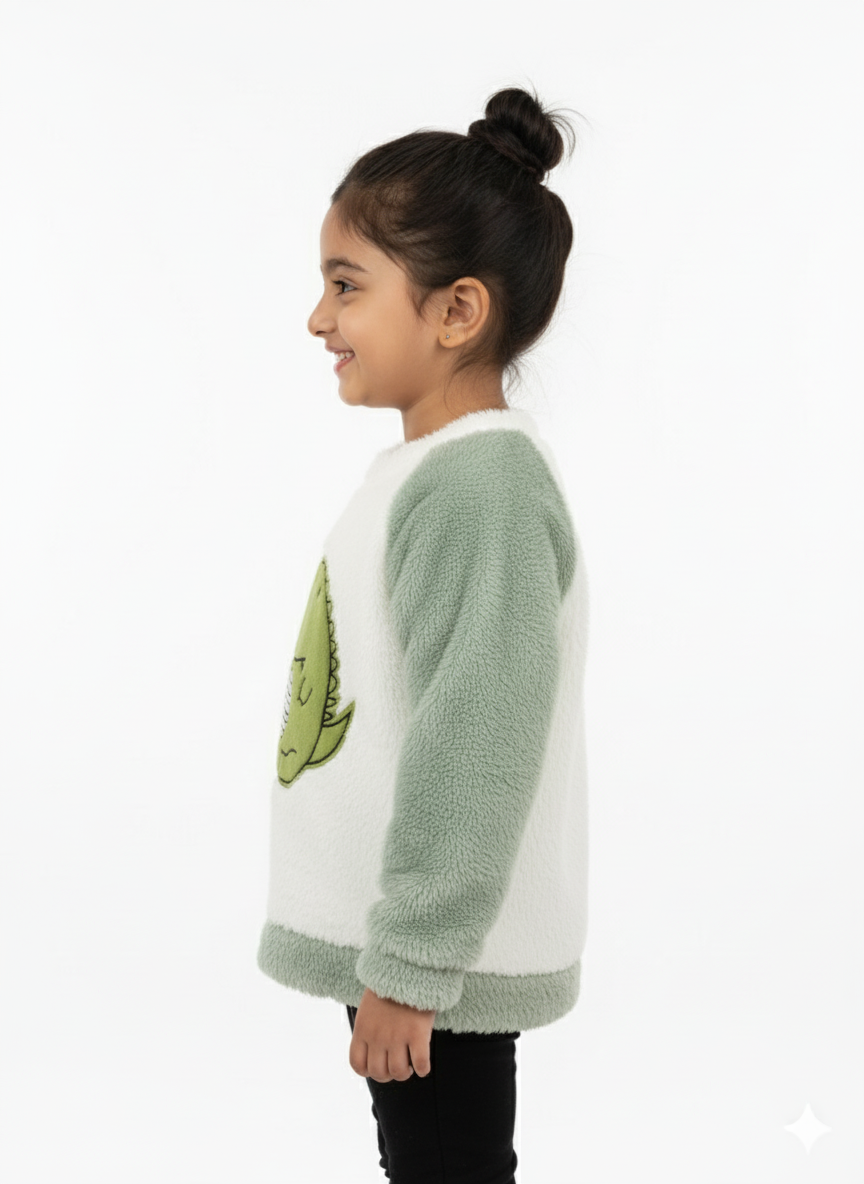 Plush Sweatshirt For Girl