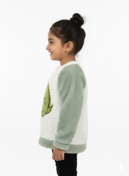 Plush Sweatshirt For Girl