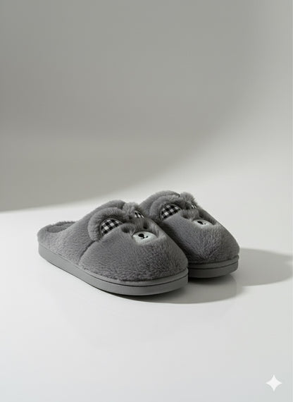 Fuzzy Slip-on House Shoes