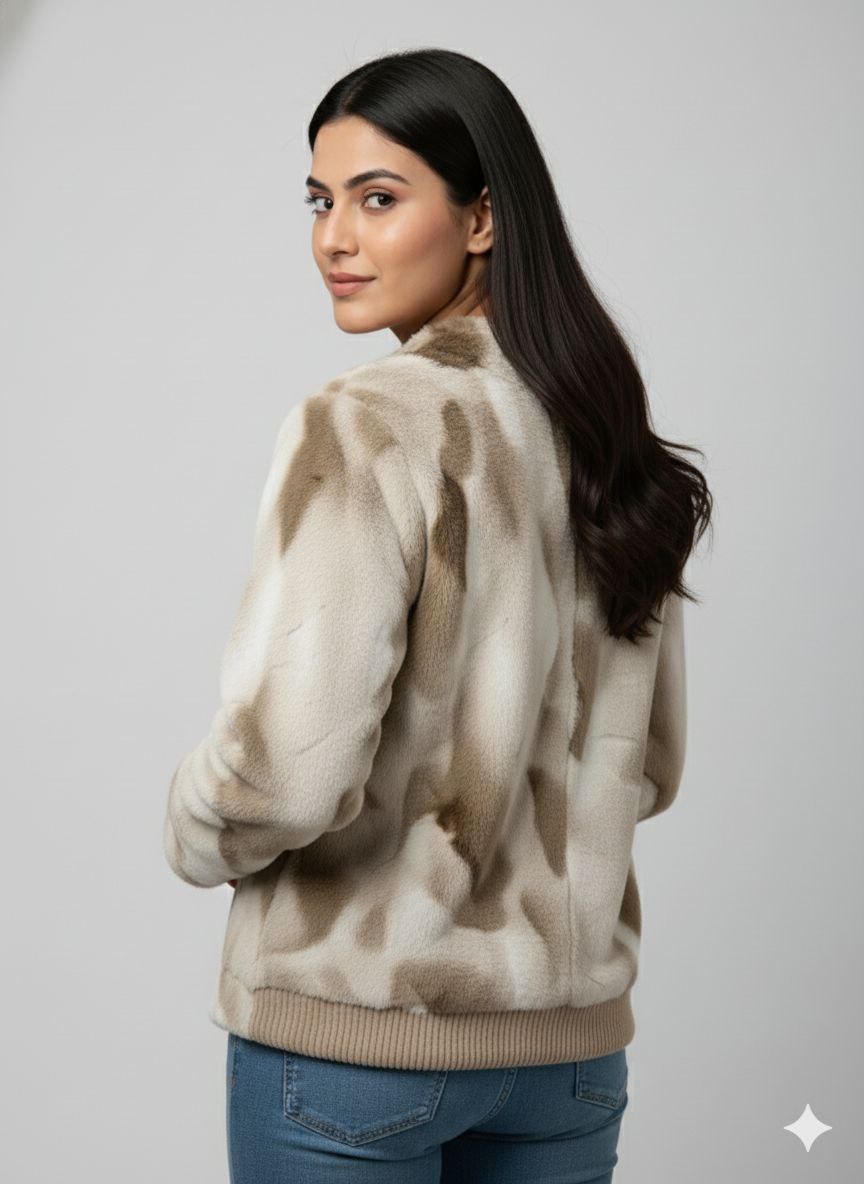 Women Full Sleeves, Hair Wool sweater