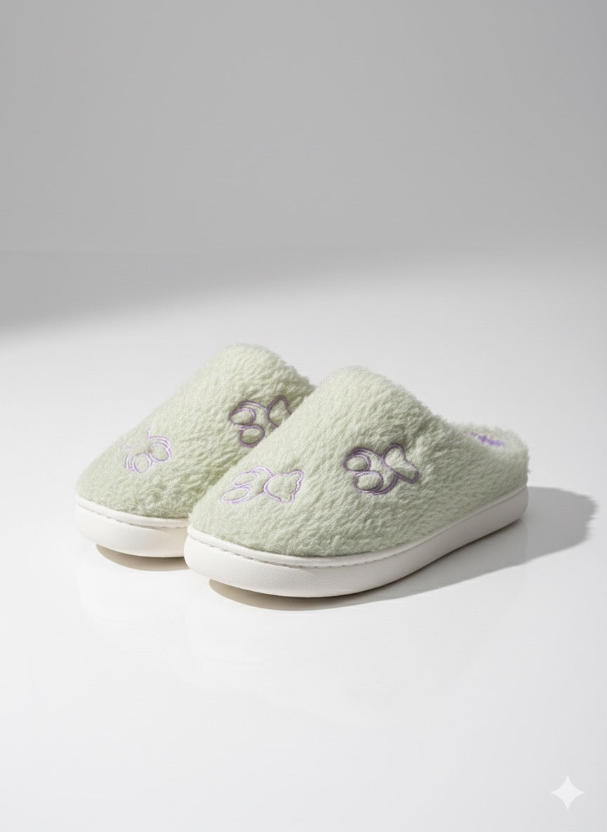 Skin Friendly Faux Fur Slipper