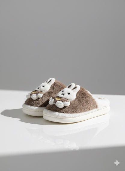 Fuzzy Sunny Slippers For Women