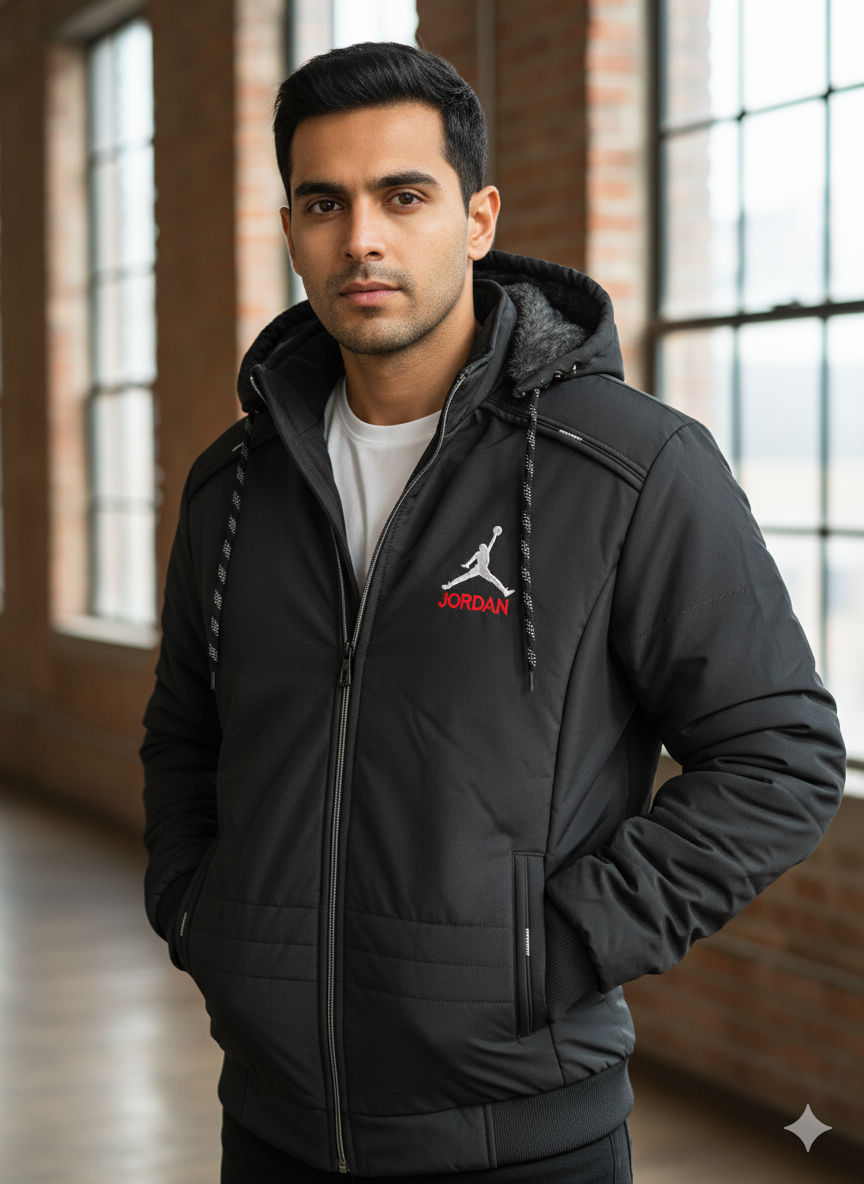 Men’s Premium Jordan Winter Hooded Jacket