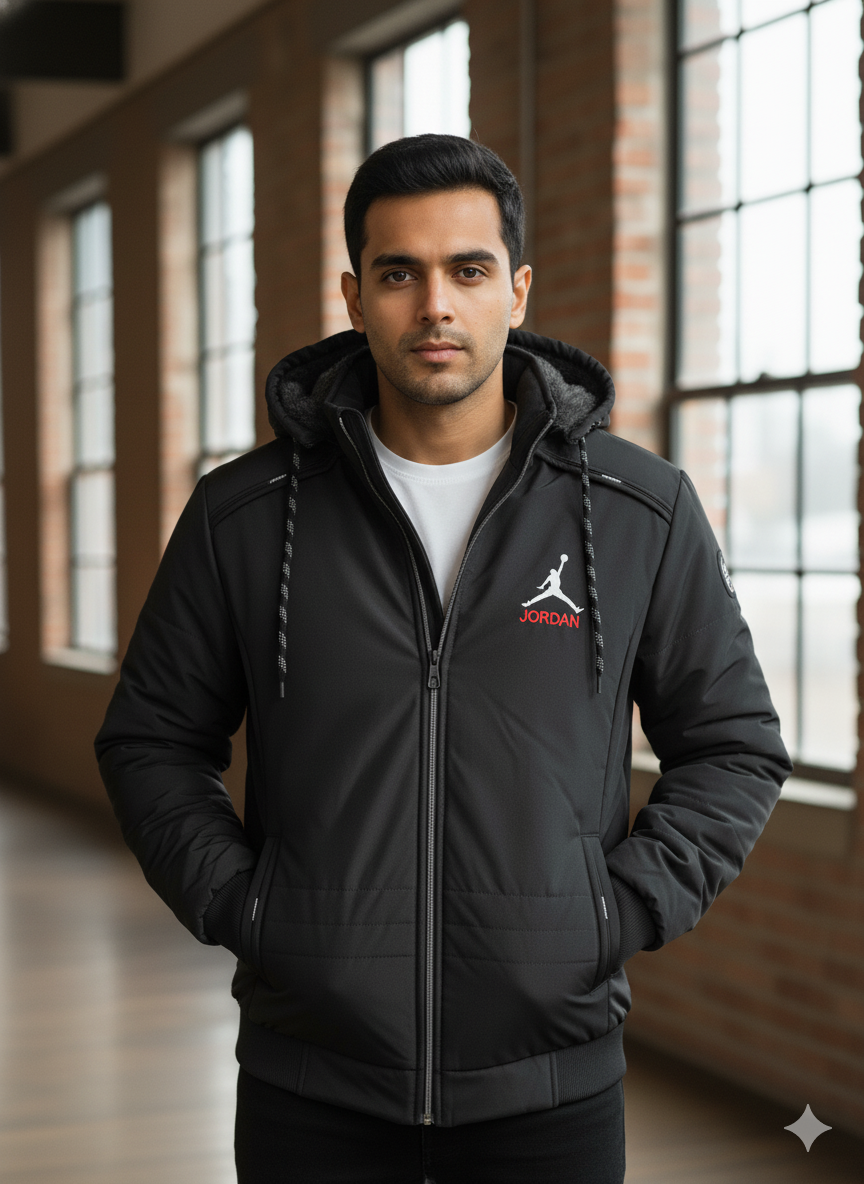 Men’s Premium Jordan Winter Hooded Jacket
