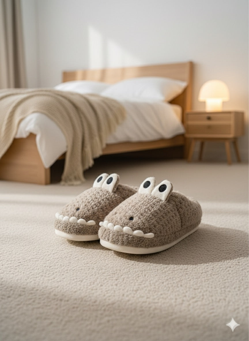 Soft, Fuzzy Slip-On Shoe