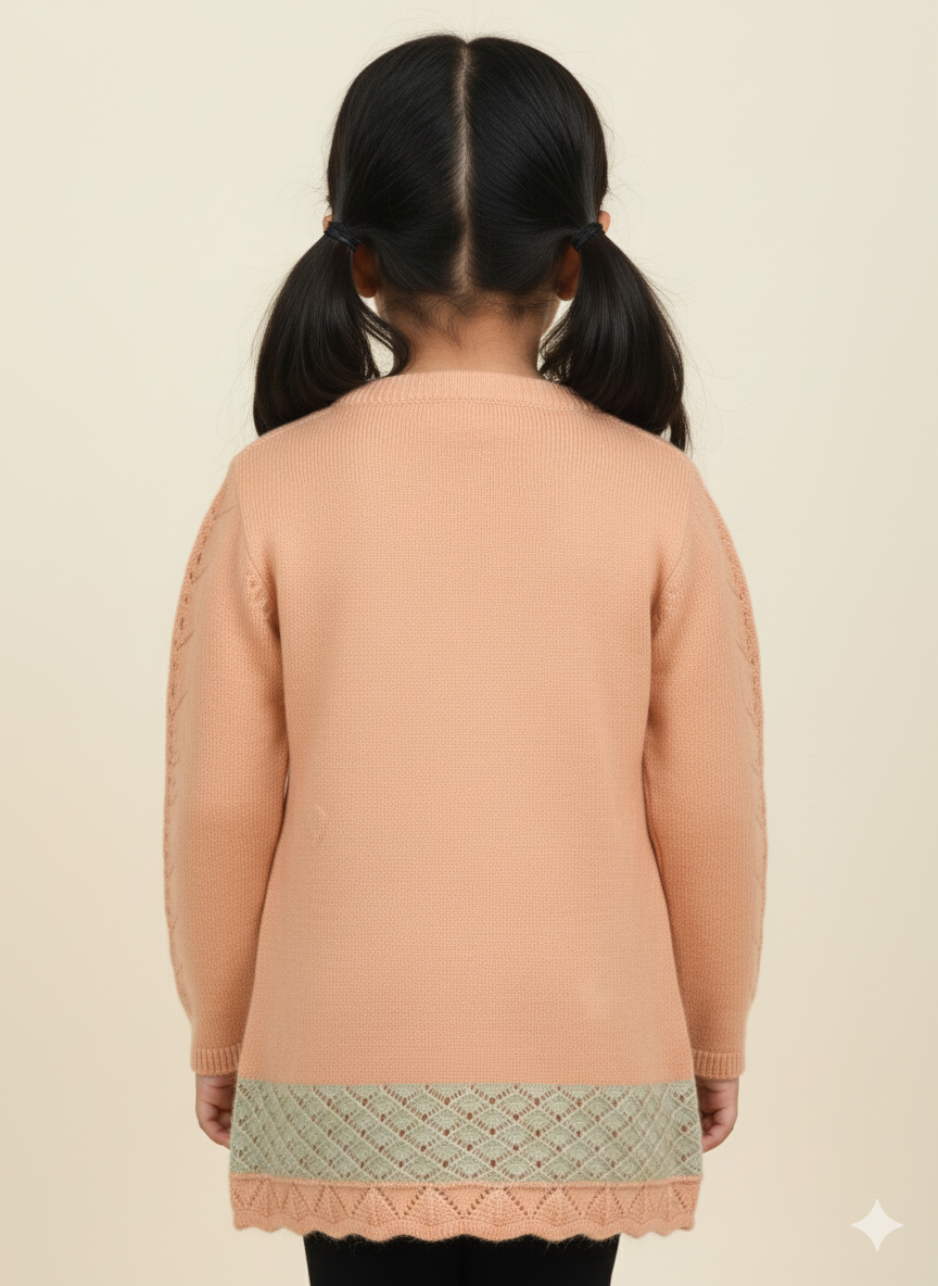 Floral Embroidery For Girl