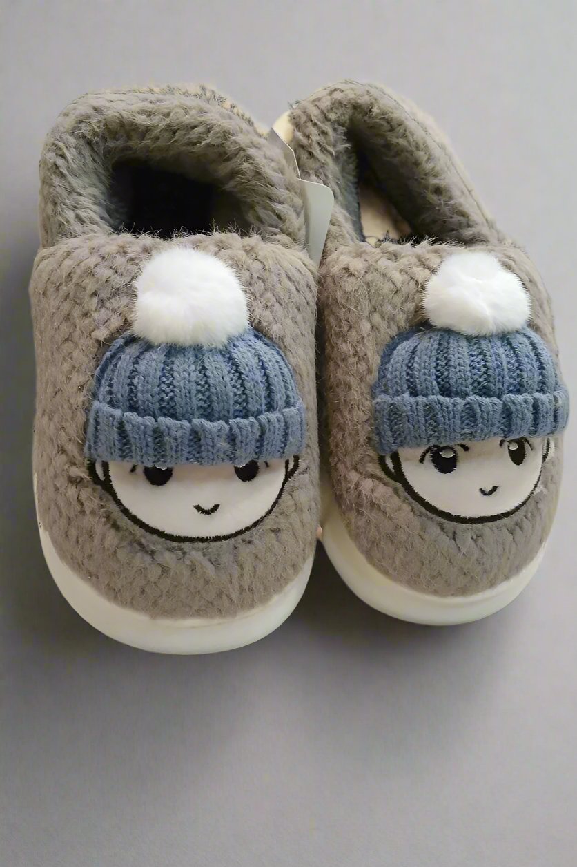 Kids Pure Woolen Comfy Slippers