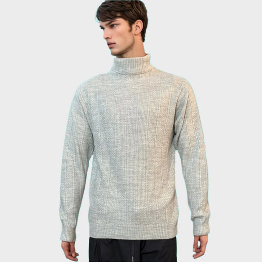 Mens Textured Sweater